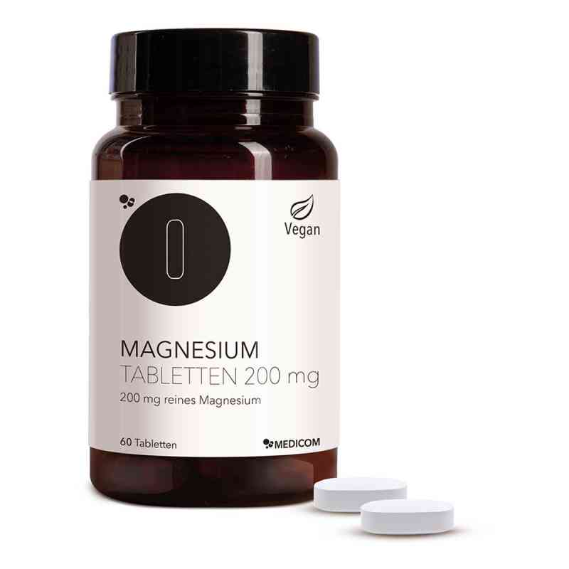 Magnesium Tabletten 200 mg 60 stk von MEDICOM Pharma GmbH PZN 15784823