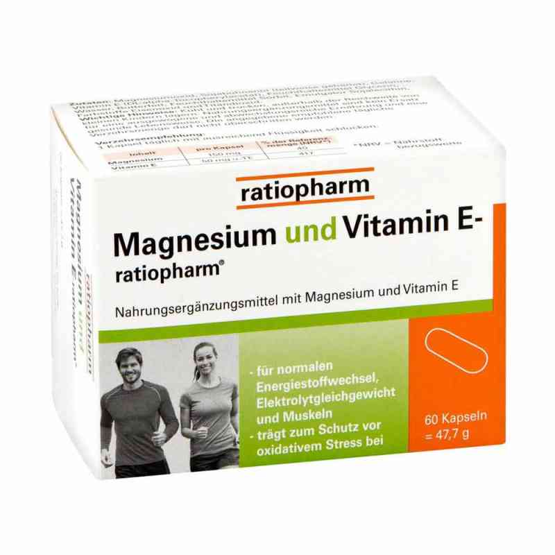 Magnesium und Vitamin E ratiopharm Kapseln 60 stk von ratiopharm GmbH PZN 03935530