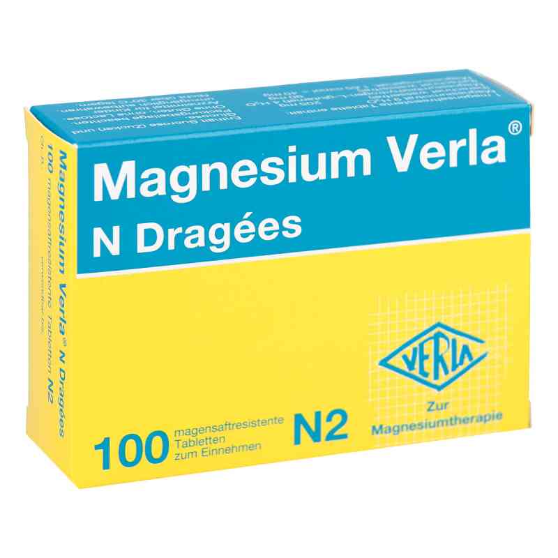 Magnesium Verla N Dragees 100 stk von Verla-Pharm Arzneimittel GmbH &  PZN 03554934