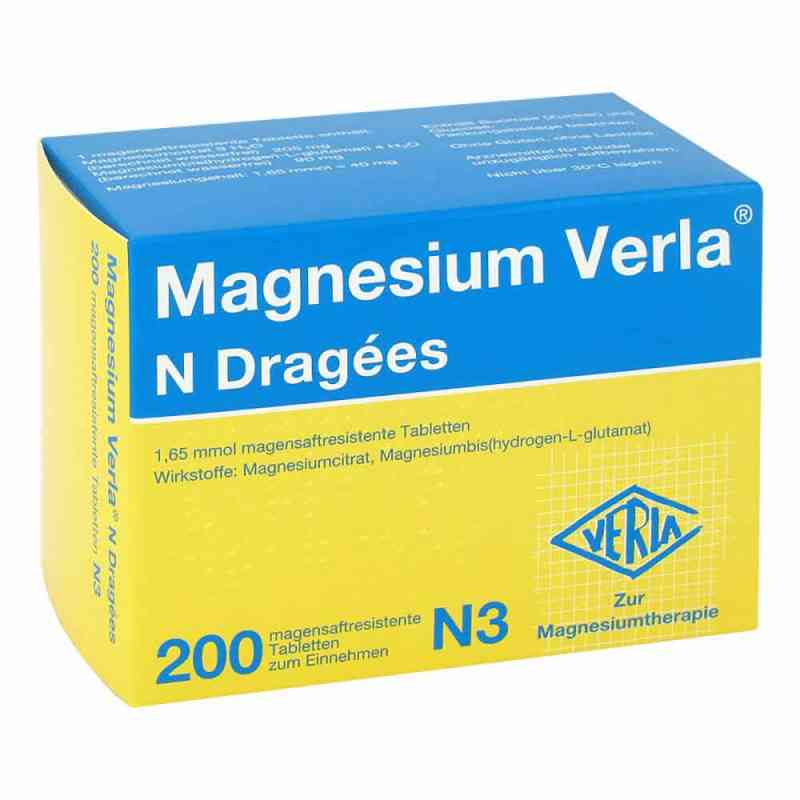 Magnesium Verla N Dragees in unserer Versandapotheke bestellen