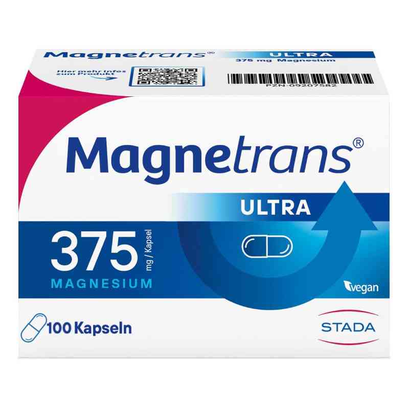 Magnetrans 375mg ultra Magnesium Kapseln 100 stk von STADA Consumer Health Deutschland GmbH PZN 09207599