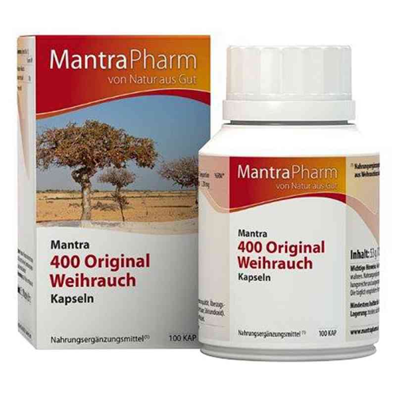 Mantra 400 Original Weihrauch Kapseln 100 stk von MantraPharm OHG PZN 07630684