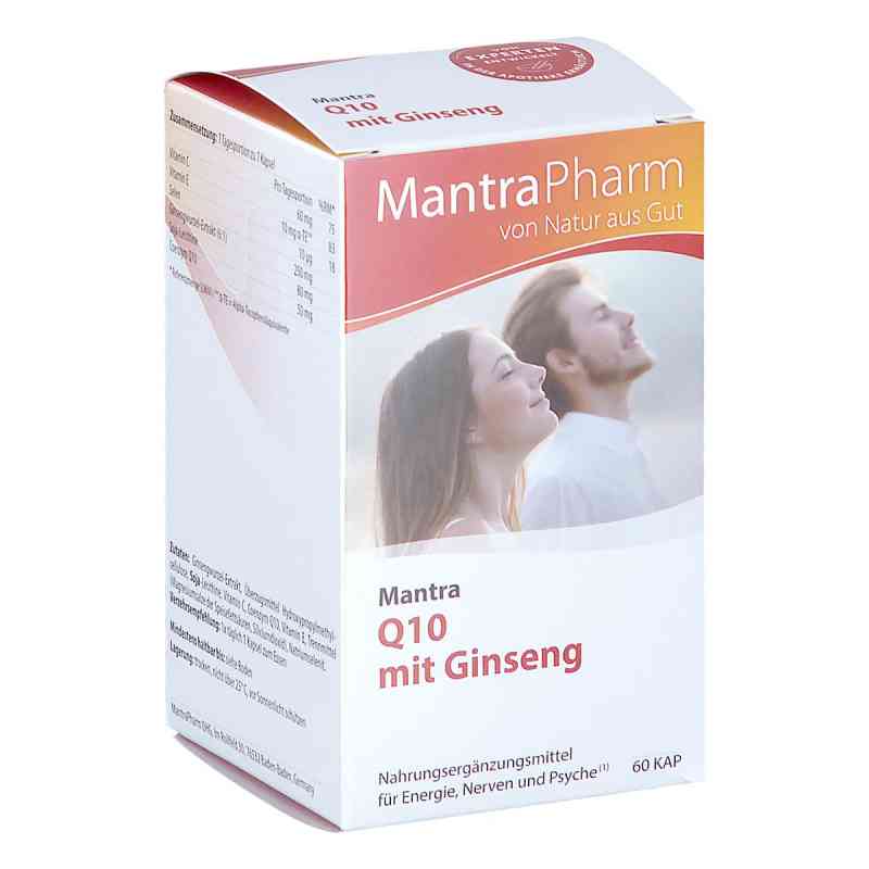Mantra Q10 Mit Ginseng Kapseln 60 stk von MantraPharm OHG PZN 17918417