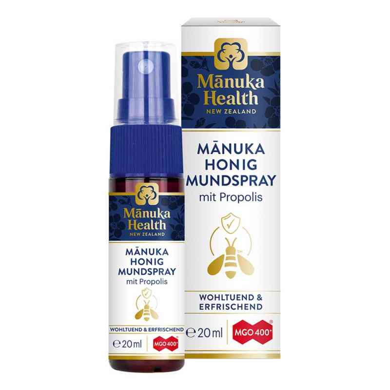 Manuka Health Mgo 400+ Manuka & Propolis Mundspray 20 ml von Hager Pharma GmbH PZN 15875023