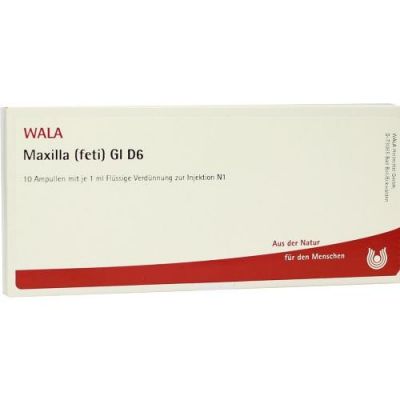 Maxilla Feti Gl D6 Ampullen 10X1 ml von WALA Heilmittel GmbH PZN 02934497