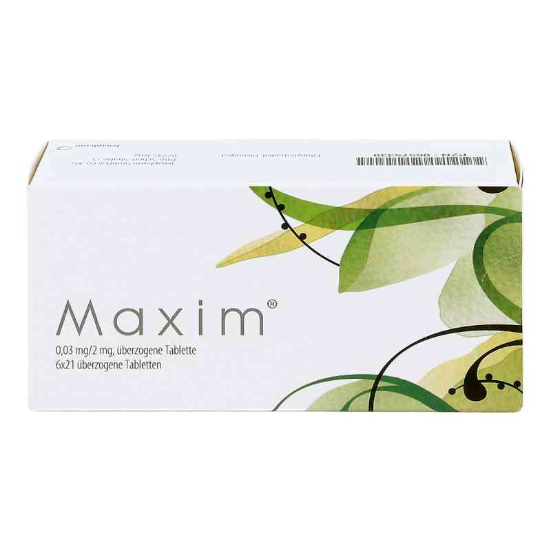 Maxim 0 030 Mg 2 Mg Tabletten Maxim 0,030 mg/2 mg überzogene Tabletten 126 stk