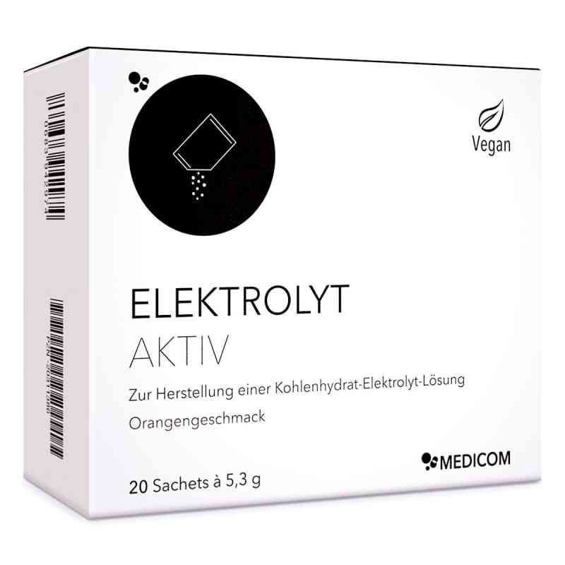 Medicom Elektrolyt Aktiv Pulver 20 stk von MEDICOM Pharma GmbH PZN 20311386