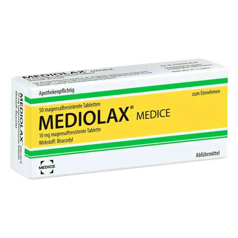 MEDIOLAX bei Verstopfungsbeschwerden  50 stk von MEDICE Arzneimittel Pütter GmbH&Co.KG PZN 07774041