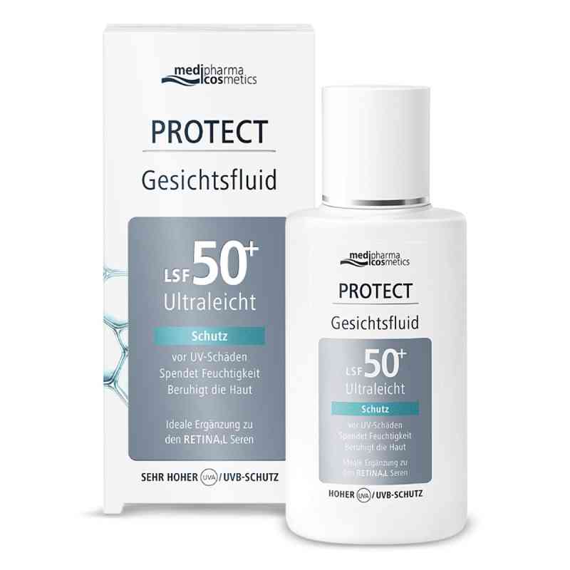Medipharma Cosmetics Protect Gesichtsfluid LSF 50+ 50 ml von Dr. Theiss Naturwaren GmbH PZN 19629143