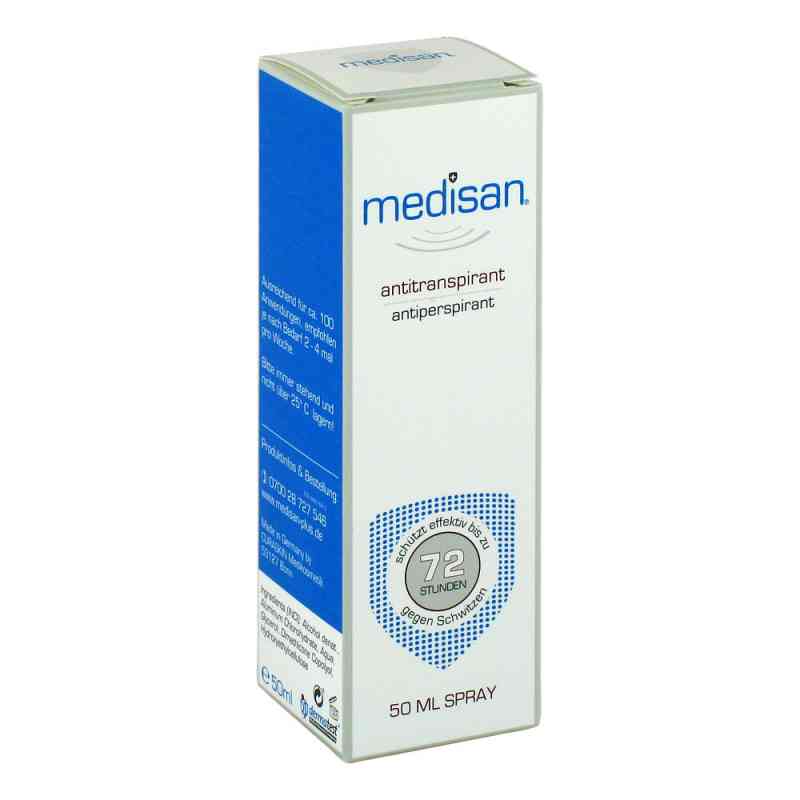 Medisan Plus Antitranspirant Deo Spray 50 ml von Curaskin Medikosmetik PZN 00134255