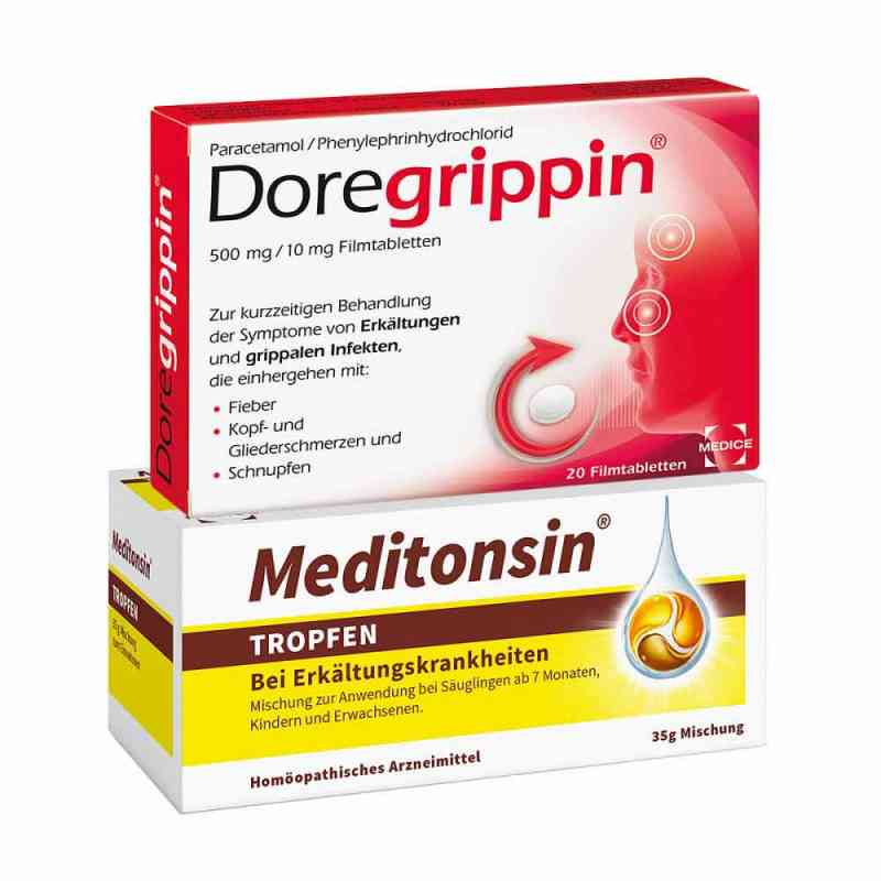 Meditonsin + Doregrippin 1 stk von  PZN 08130065
