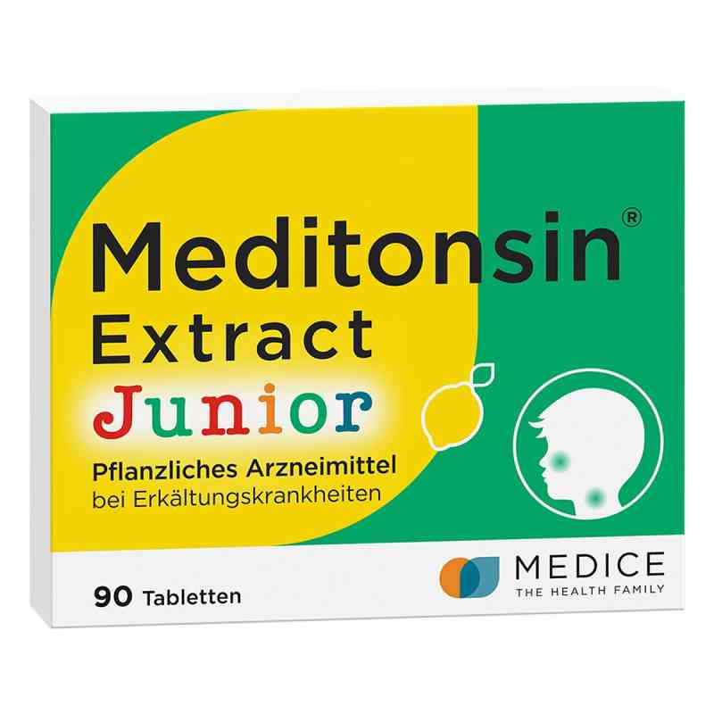 Meditonsin Extract Junior Pflanzliche Erkältungstabletten 90 stk von MEDICE Arzneimittel Pütter GmbH&Co.KG PZN 19846923