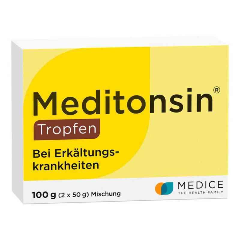 Meditonsin Tropfen bei ersten Anzeichen einer Erkältung 2X50 g von MEDICE Arzneimittel Pütter GmbH&Co.KG PZN 10192733