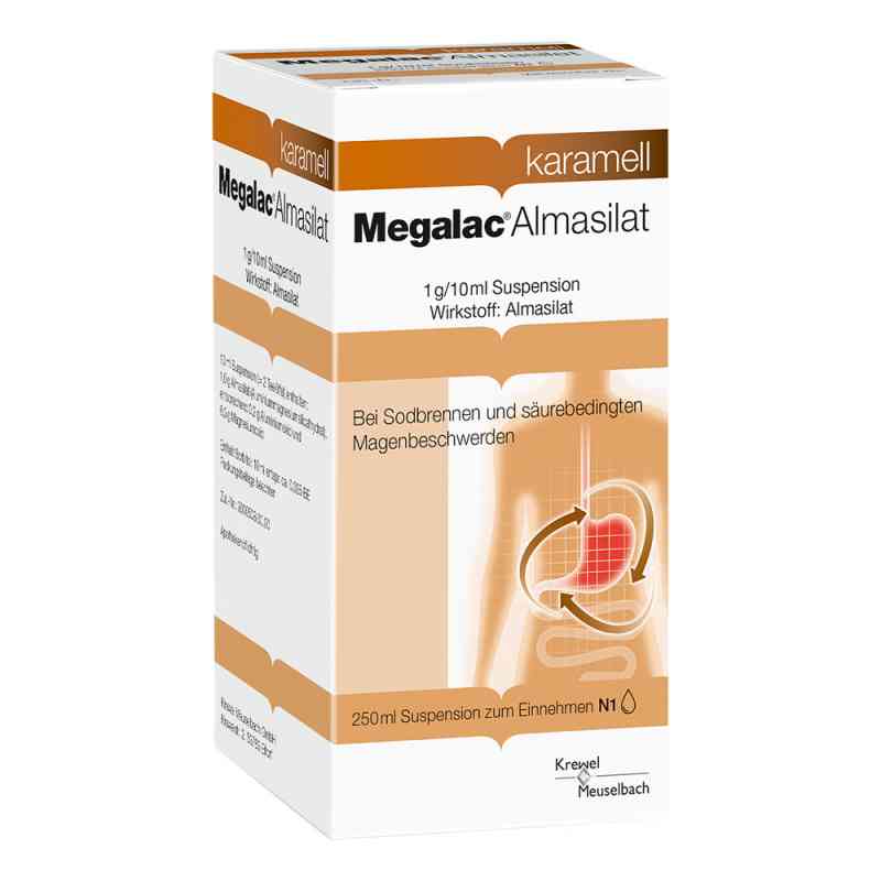 Megalac Almasilat Flasche 250 ml von HERMES Arzneimittel GmbH PZN 04678408