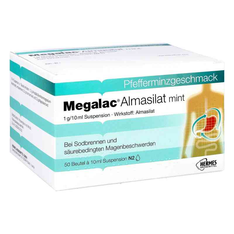 Megalac Almasilat mint Beutel 50X10 ml von HERMES Arzneimittel GmbH PZN 04745808