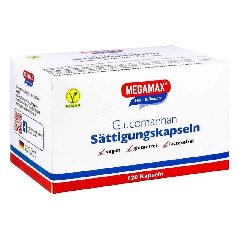 Megamax Sättigungskapseln Glucomannan 120 stk von Megamax B.V. PZN 10267164