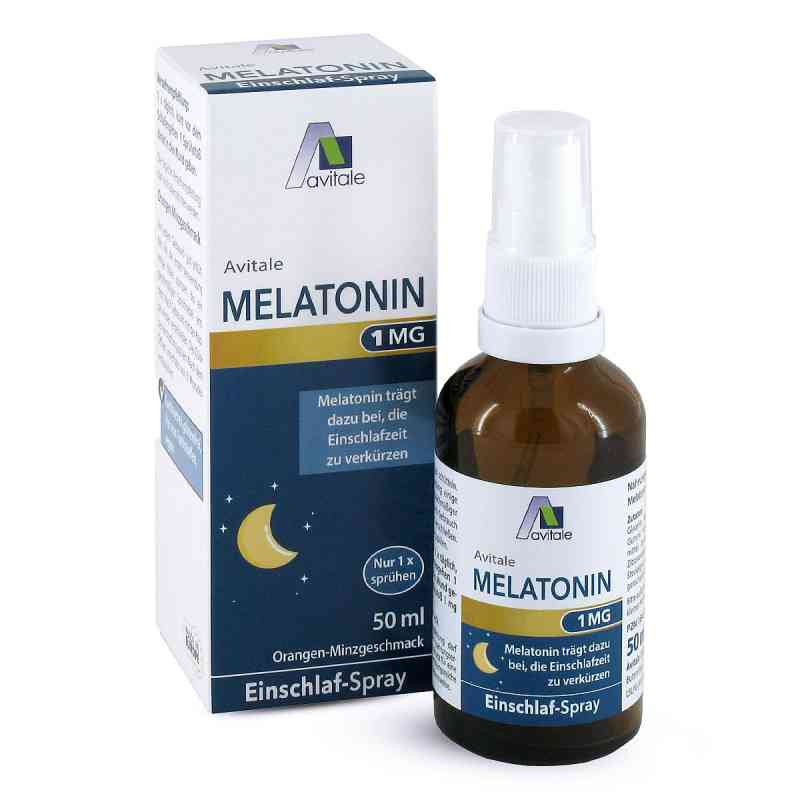 Melatonin 1 mg Einschlaf-Spray 50 ml von Avitale GmbH PZN 18432711