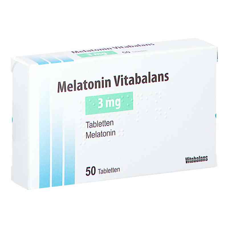 Melatonin Vitabalans 3 Mg Tabletten 50 stk von Blanco Pharma GmbH PZN 17313252