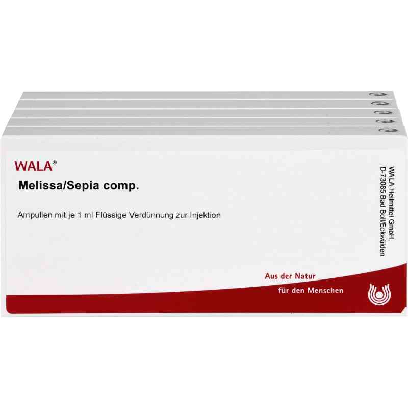 Melissa/sepia Comp. Ampullen 50X1 ml von WALA Heilmittel GmbH PZN 02086170
