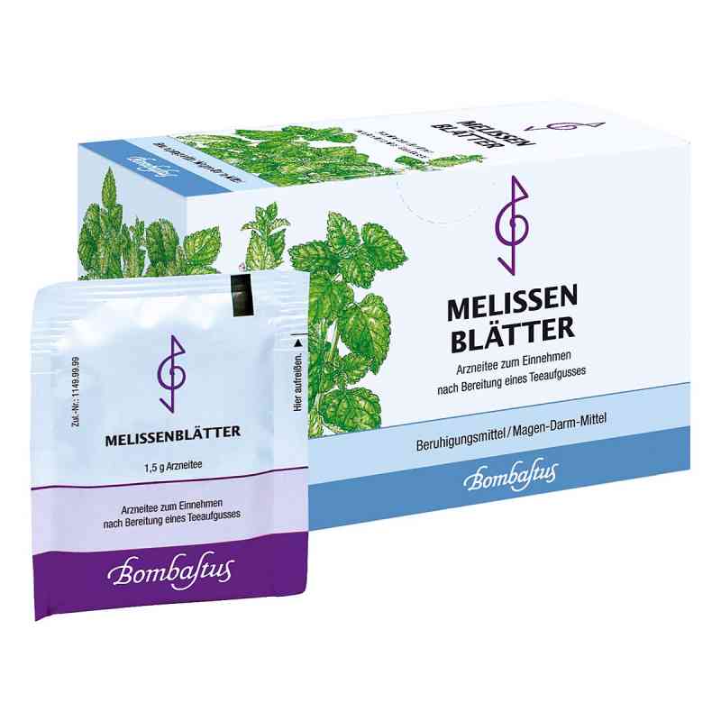 MELISSENBLÄTTER BOMBASTUS 20X1.5 g von Bombastus-Werke AG PZN 06862576
