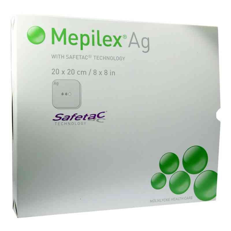 Mepilex Ag Verband 20x20cm steril 5 stk von Mölnlycke Health Care GmbH PZN 02230968