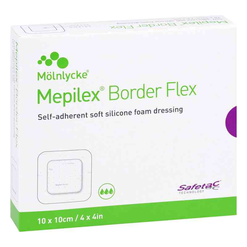 Mepilex Border Flex Schaumverb.haftend 10x10 cm 10 stk von B2B Medical GmbH PZN 14039224