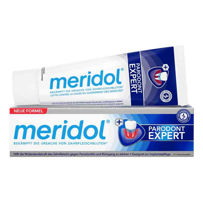 Meridol Parodont Expert Zahnpasta bei Parodontitis und Zahnfleischrückgang 75 ml
