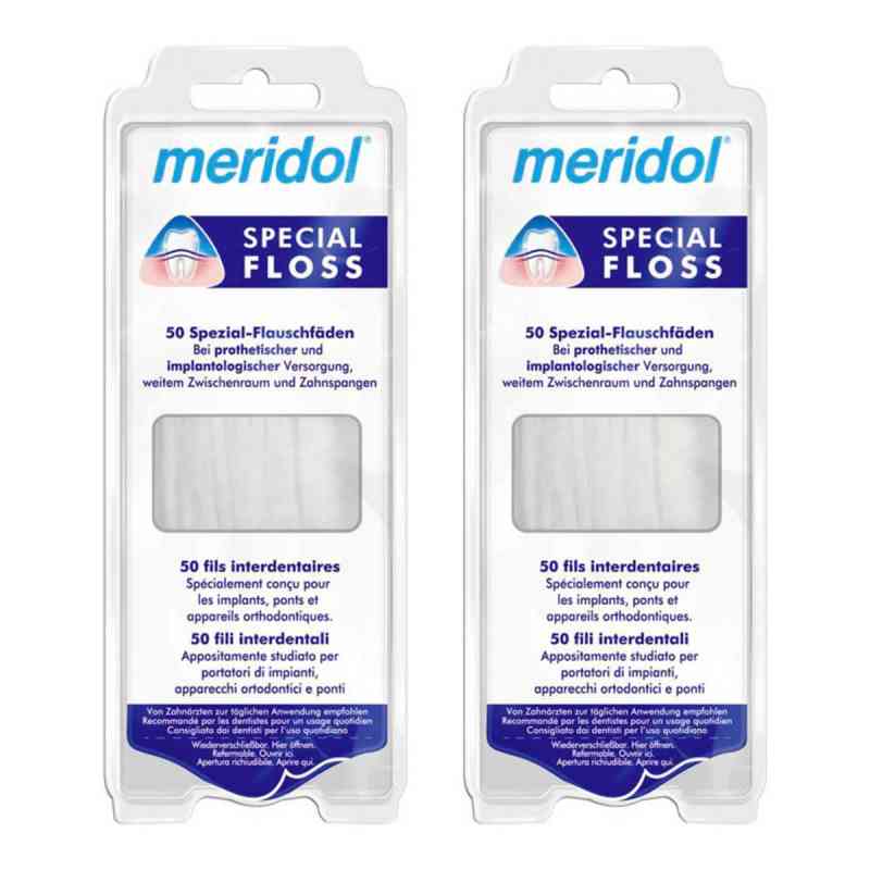 meridol Special Floss Zahnseide 2x 50 stk von CP GABA GmbH PZN 08102001