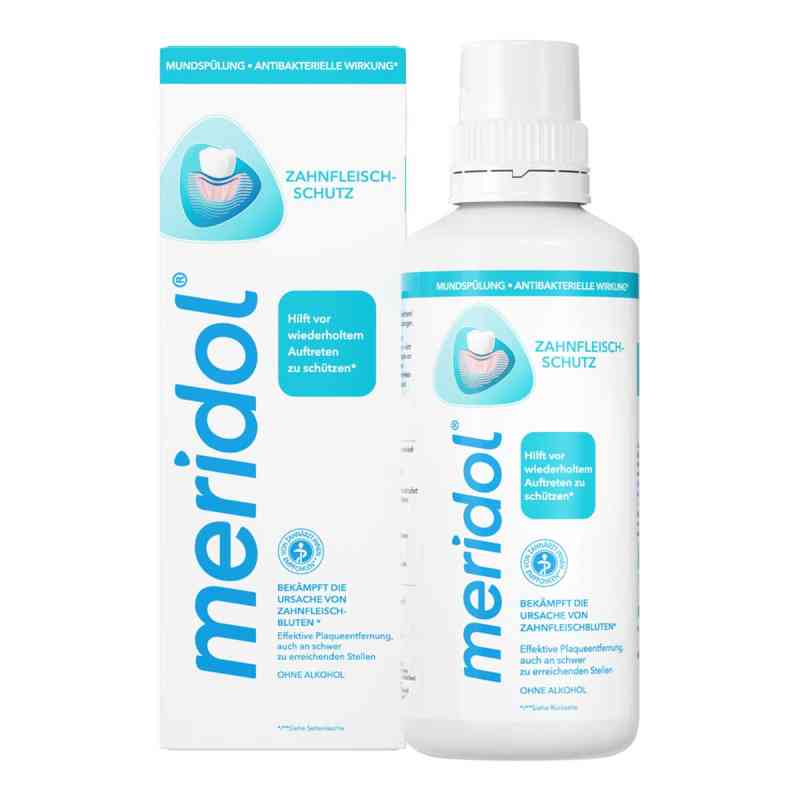 Meridol Zahnfleischschutz antibakterielle Mundspülung 400 ml von CP GABA GmbH PZN 03713120