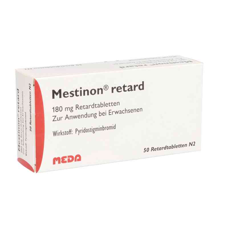 Mestinon retard 180 mg Retardtabletten 50 stk von MEDA Pharma GmbH & Co.KG PZN 09327524