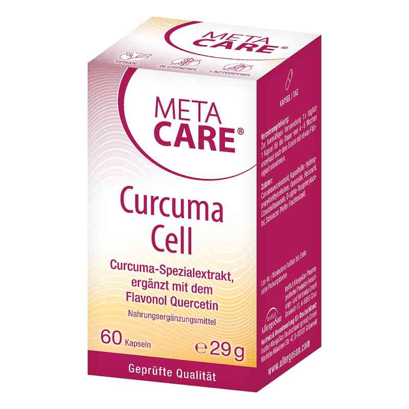 Meta-Care Curcuma Cell Kapseln 60 stk von INSTITUT ALLERGOSAN Deutschland (privat) GmbH PZN 18003447