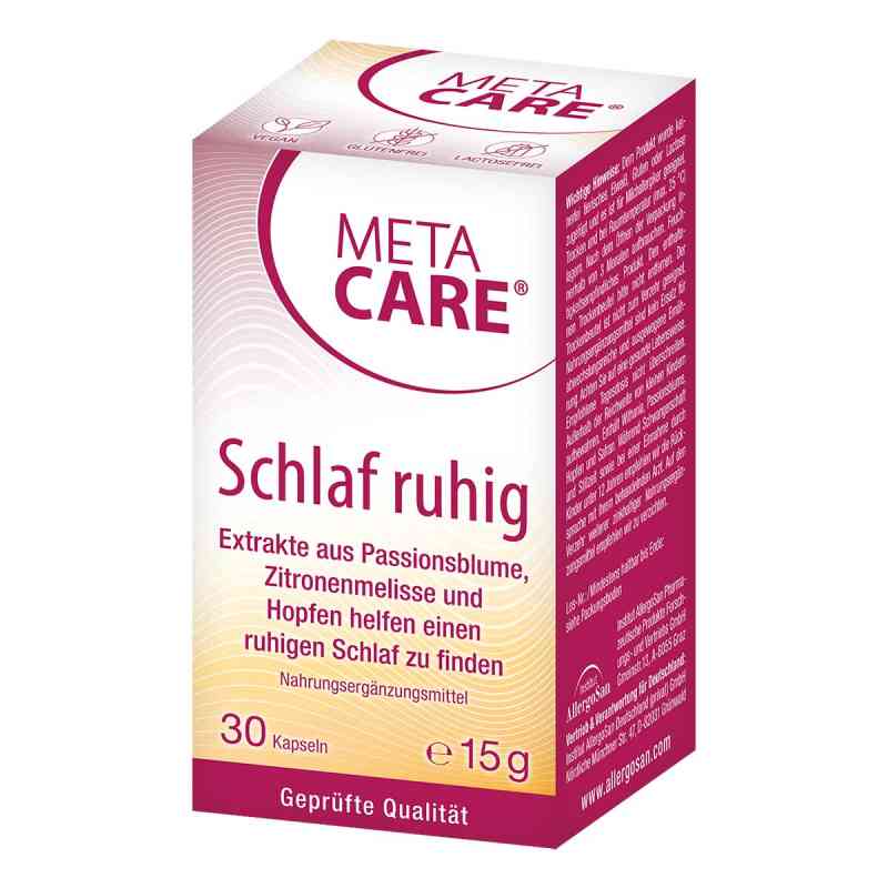 Meta Care Schlaf Ruhig Kapseln 30 stk von INSTITUT ALLERGOSAN Deutschland (privat) GmbH PZN 17855007