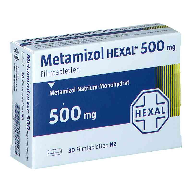 Metamizol Hexal 500 mg Filmtabletten 30 stk von Hexal AG PZN 08868293