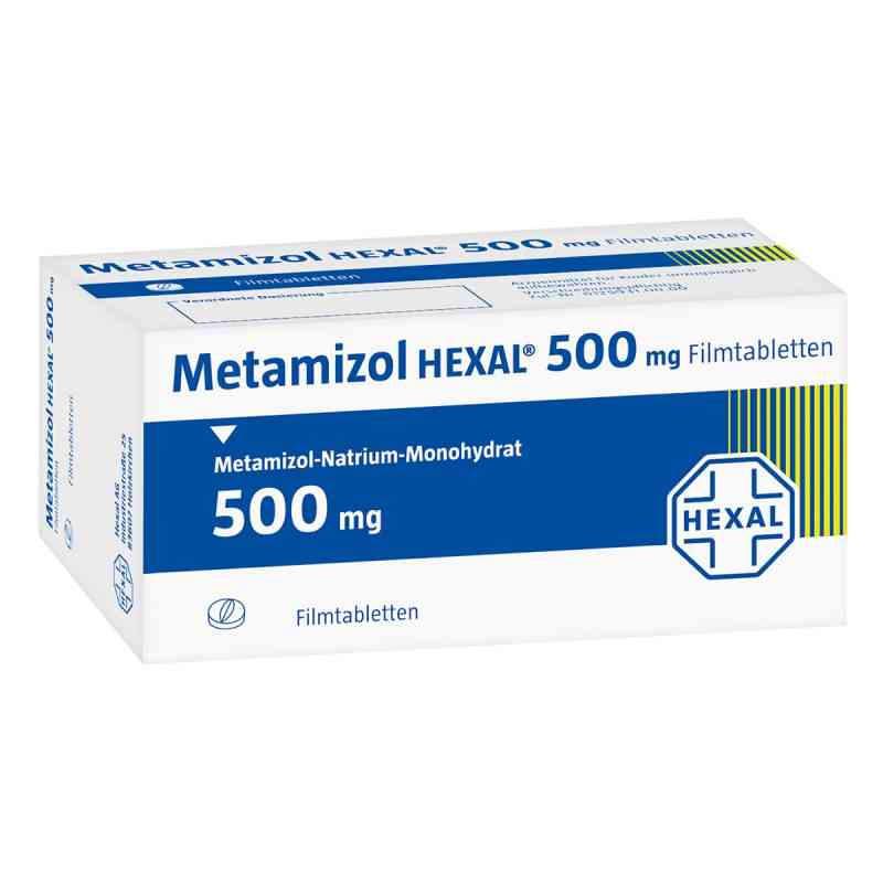 Metamizol HEXAL 500mg 50 stk von Hexal AG PZN 00651329
