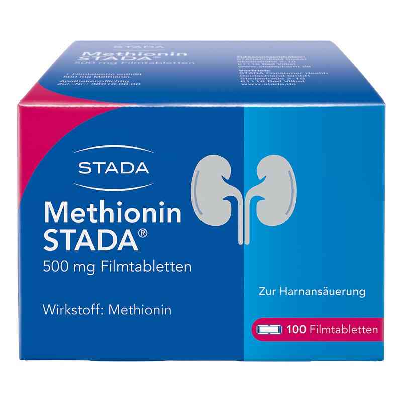 Methionin Stada 500 mg Filmtabletten 100 stk von STADA Consumer Health Deutschland GmbH PZN 00177514