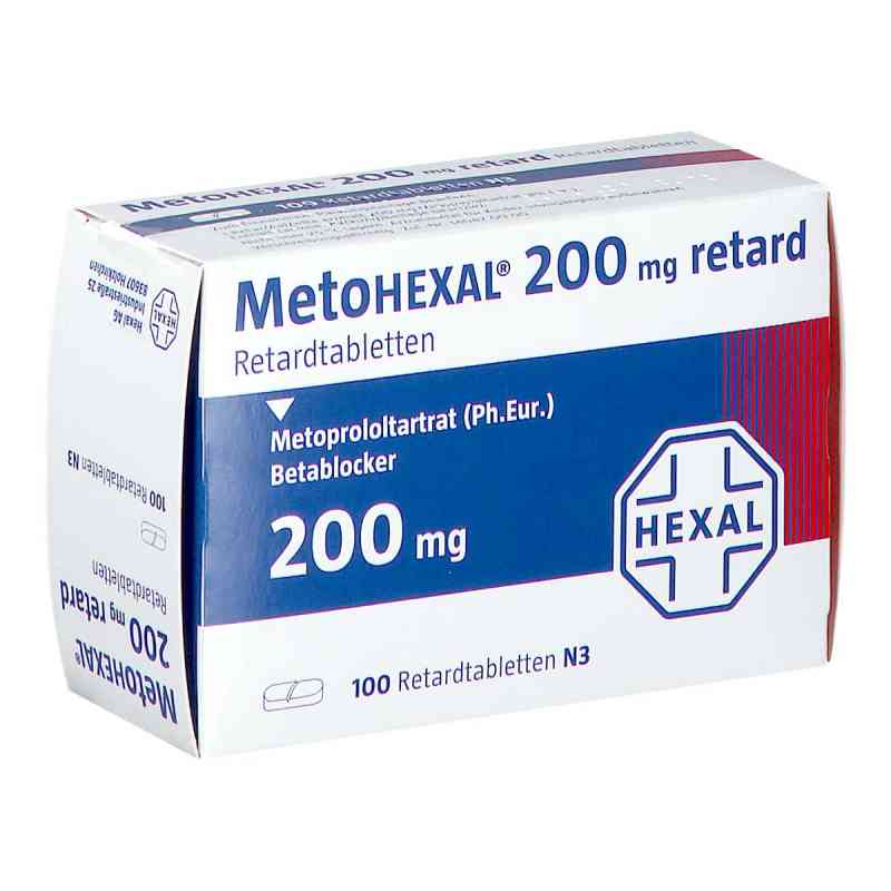 MetoHEXAL 200mg retard 100 stk von Hexal AG PZN 03913089