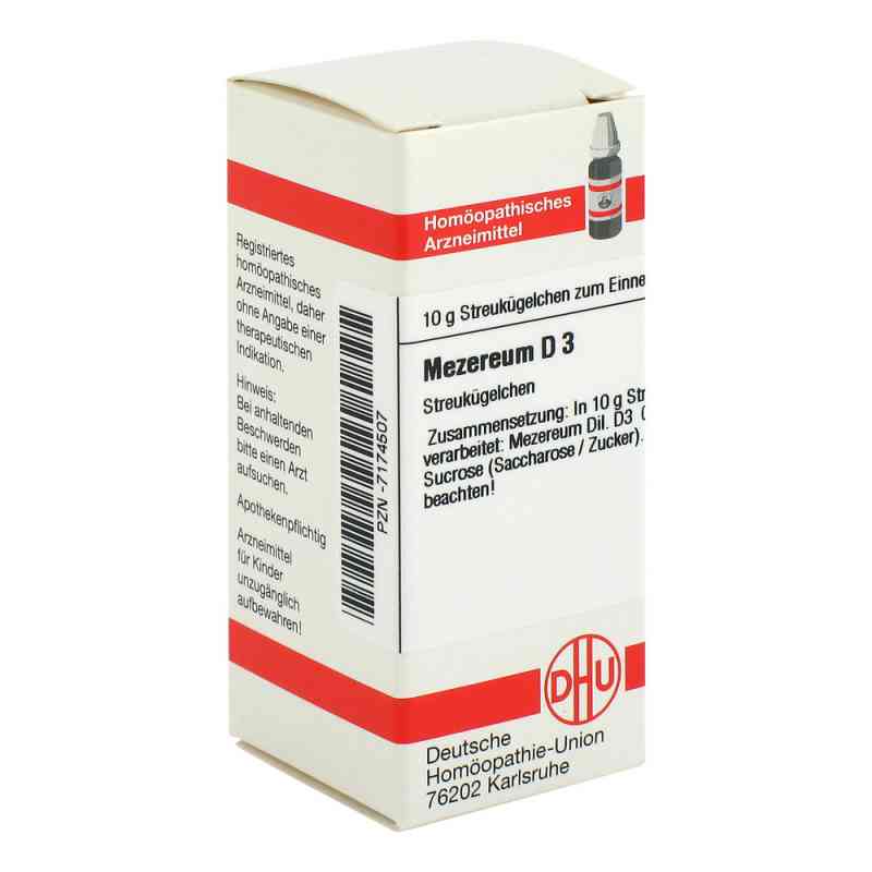 Mezereum D3 Globuli 10 g von DHU-Arzneimittel GmbH & Co. KG PZN 07174507