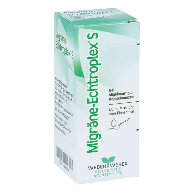 Migräne Echtroplex S Tropfen zum Einnehmen 50 ml von WEBER & WEBER GmbH PZN 04990790