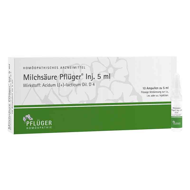 Milchsäure Pflüger Injektionslösung 5 ml 10 stk von Homöopathisches Laboratorium Alexander Pflüger Gmb PZN 01222429