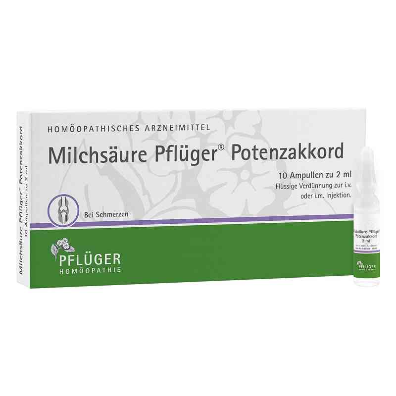 Milchsäure Pflüger Potenzakkord iniecto -lsg.amp. 10 stk von Homöopathisches Laboratorium Alexander Pflüger Gmb PZN 12777225