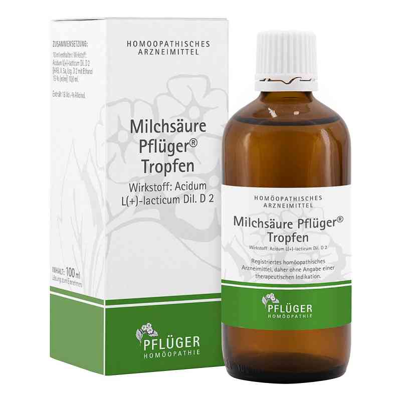 Milchsäure Pflüger® Tropfen 100 ml von Homöopathisches Laboratorium Alexander Pflüger Gmb PZN 01222406