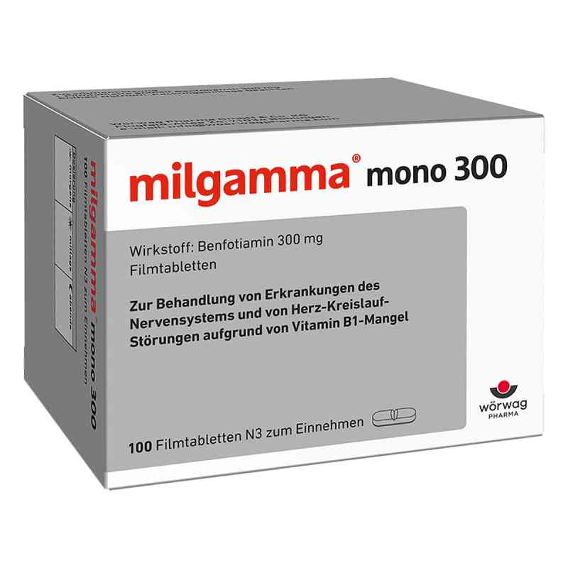 Milgamma mono 300 Filmtabletten 100 stk von Wörwag Pharma GmbH & Co. KG PZN 04002183