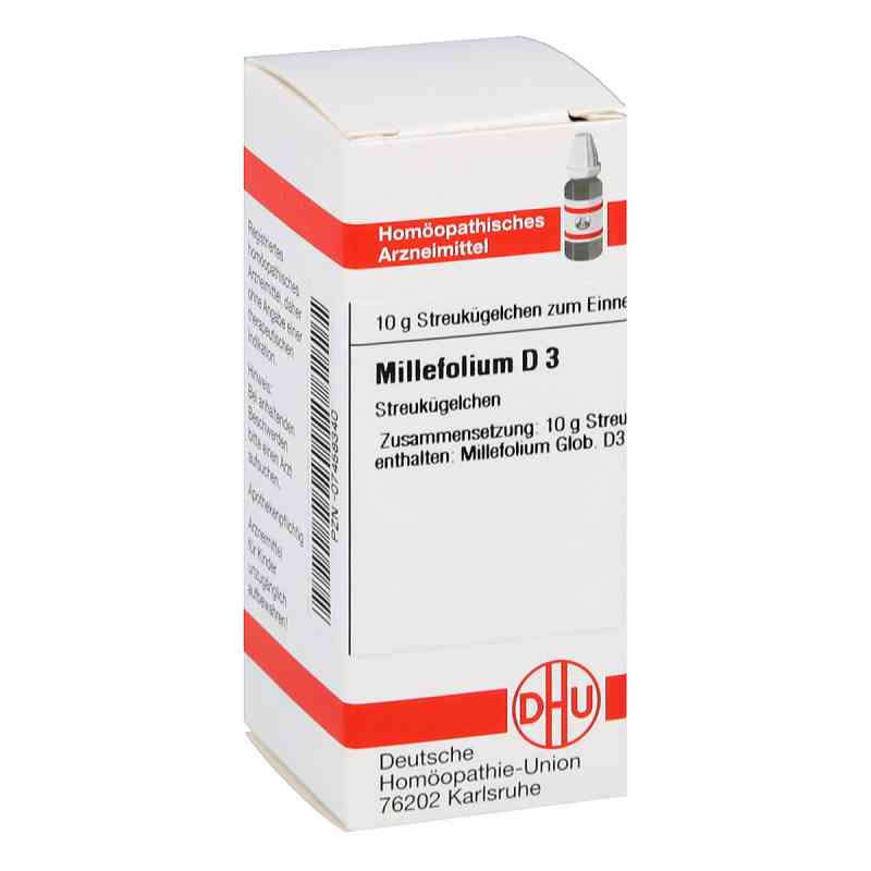 Millefolium D3 Globuli 10 g von DHU-Arzneimittel GmbH & Co. KG PZN 07458340