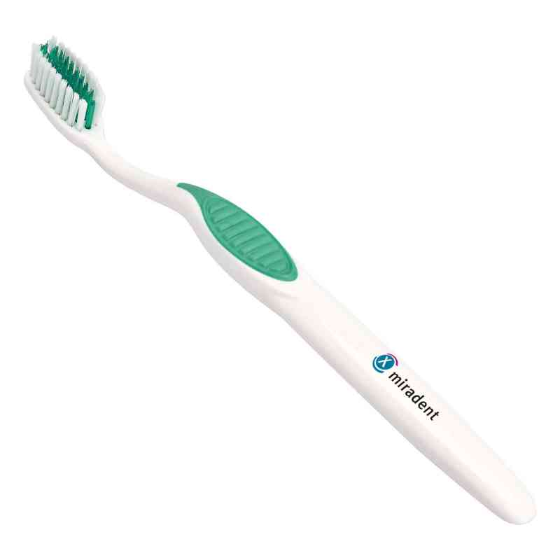 Miradent Carebrush ortho Zahnbürste weiss/grün 1 stk von Hager Pharma GmbH PZN 15308554