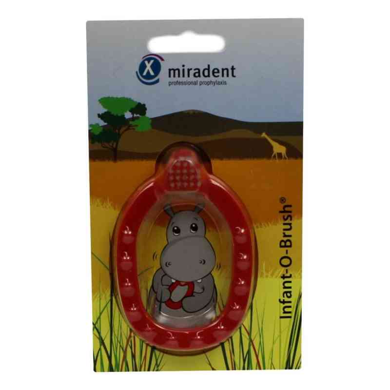 Miradent Kinder-lernzahnbürste Infant-o-brush rot 1 stk von Hager Pharma GmbH PZN 02172691