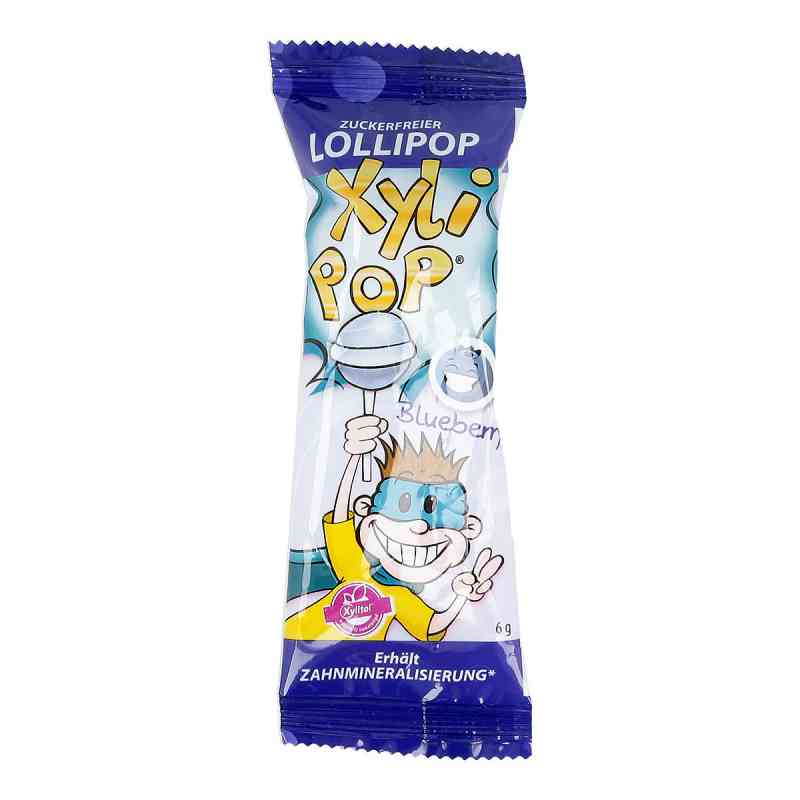 Miradent Xylipop Lolli Zahnpflegelolli Blaubeere 1X6 g von Hager Pharma GmbH PZN 16009931