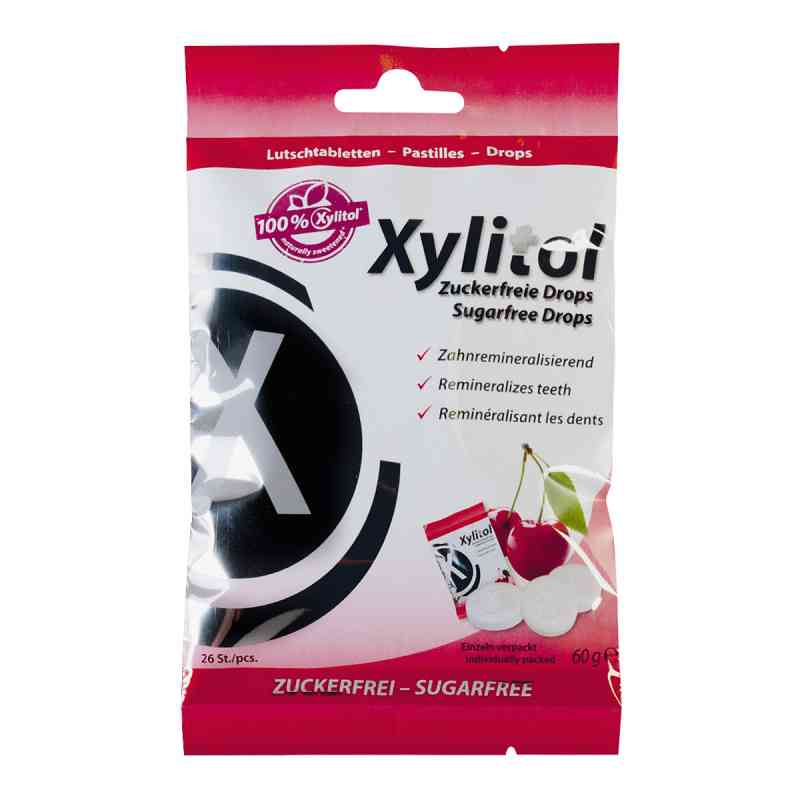 Miradent Xylitol Drops zuckerfrei Cherry 60 g von Hager Pharma GmbH PZN 00416870