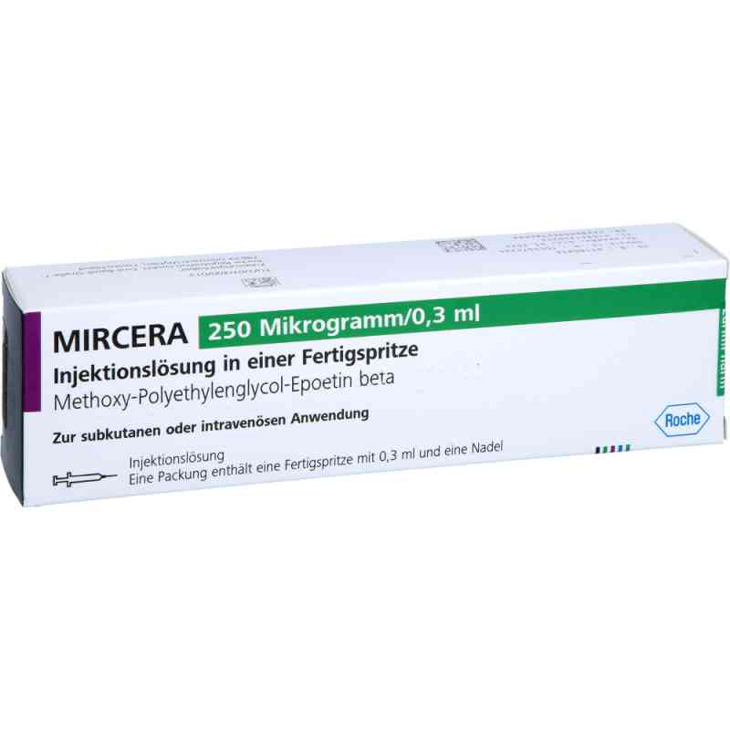 Mircera Color Mircera 250 Mikrogramm/0,3 ml iniecto -lsg.i.e.f.-sp. 1 stk