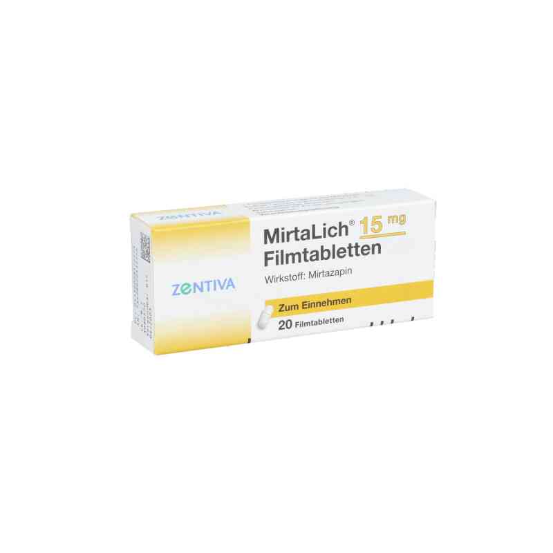 MirtaLich 15mg 20 stk von Zentiva Pharma GmbH PZN 02817627