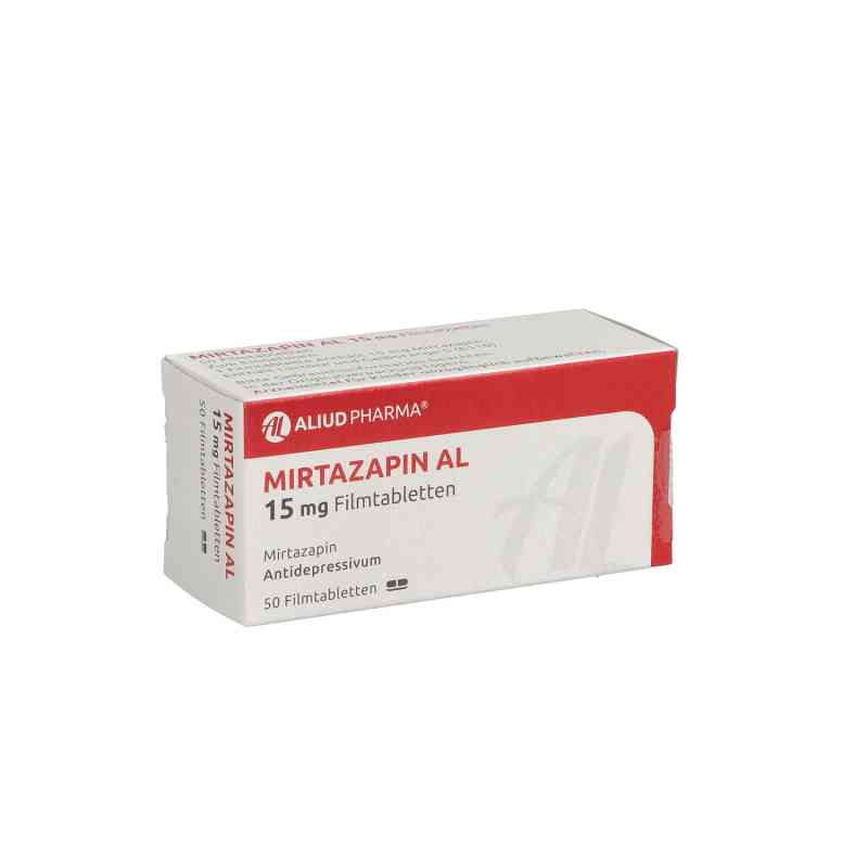 Mirtazapin Al 15 mg Filmtabletten 50 stk von ALIUD Pharma GmbH PZN 01919047